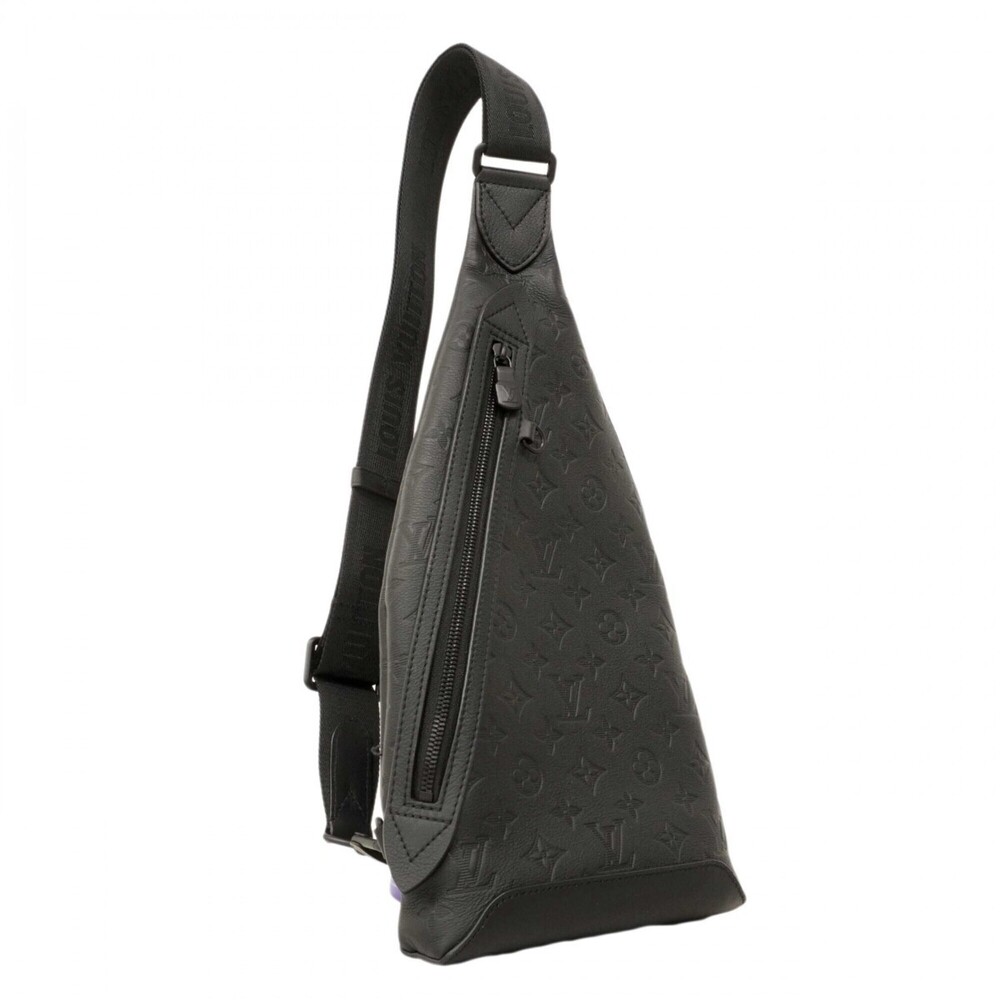 Louis Vuitton Monogram Shadow Duo Sling Bag M21890 Black Men's - Picture 2 of 10